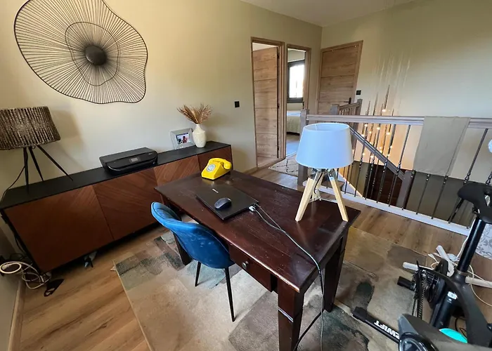 别墅 Avec Piscine 3 6 Couchages 拉特斯特德布赫