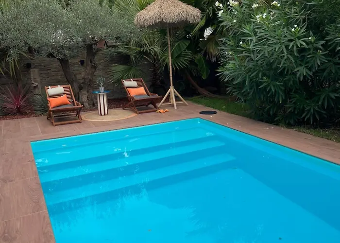 别墅 Avec Piscine 3 6 Couchages 拉特斯特德布赫